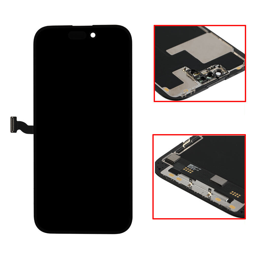 for iPhone 14 Screen Replacement 6.1 inch, OLED Display Digitizer Touch Screen Assembly with Repair Tools